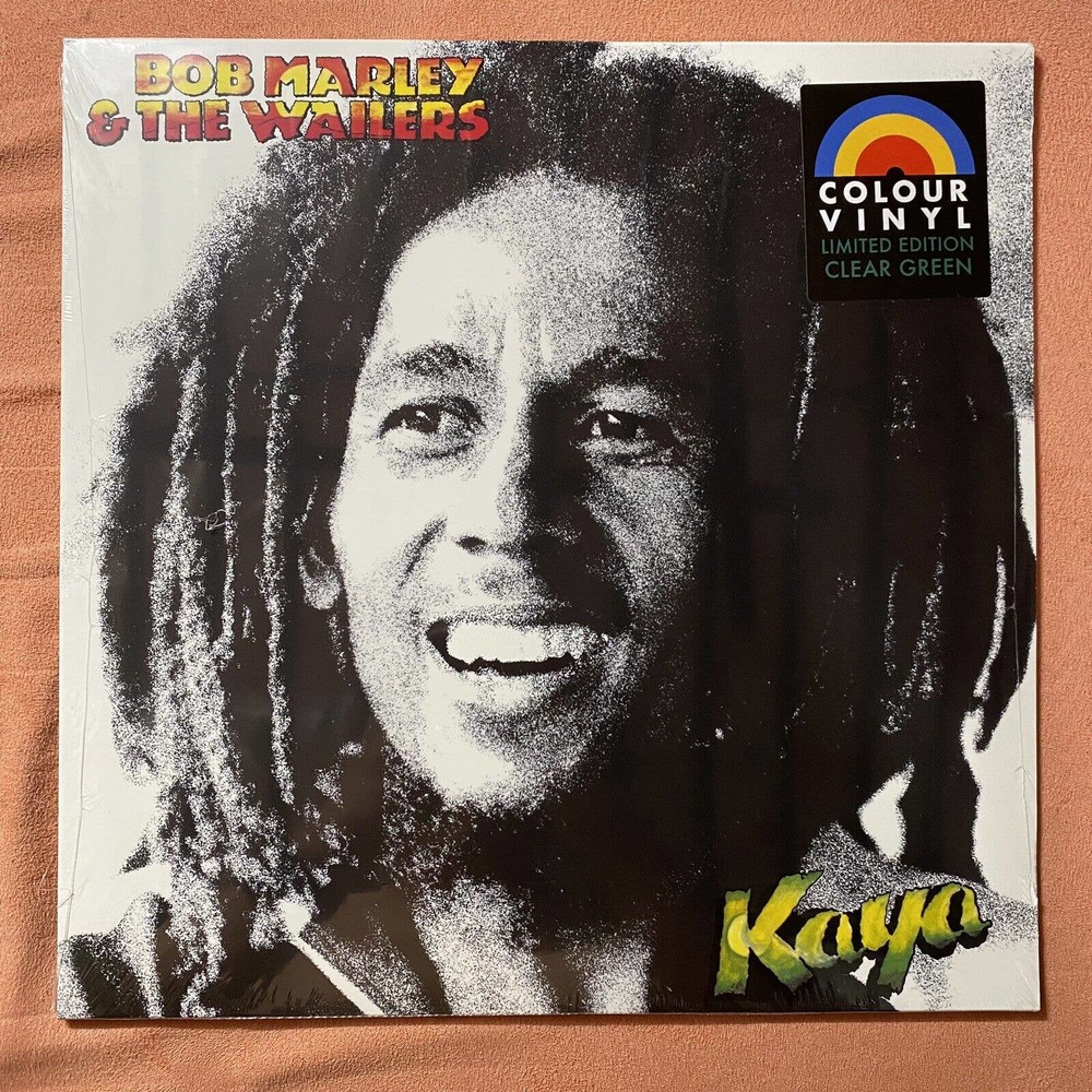 Bob Marley & The Wailers : Kaya Limited Clear Green Vinyl LP New/Sealed